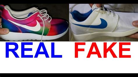 identify fake nike roshe|are real nikes real.